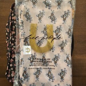 Free People Paisley and Floral Packing Cubes